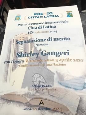 Premio Città di Latina - VERTIGO BOOKSHOP